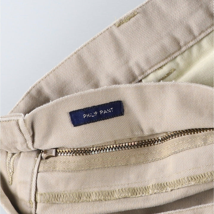 Ralph Lauren POLO by Ralph Lauren PHILIP PANT Chino pants for men, size W36 cotton Beige type Vintage Second Hand