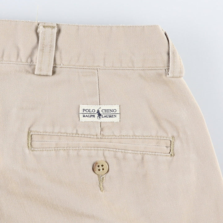 Ralph Lauren POLO by Ralph Lauren PHILIP PANT Chino pants for men, size W36 cotton Beige type Vintage Second Hand