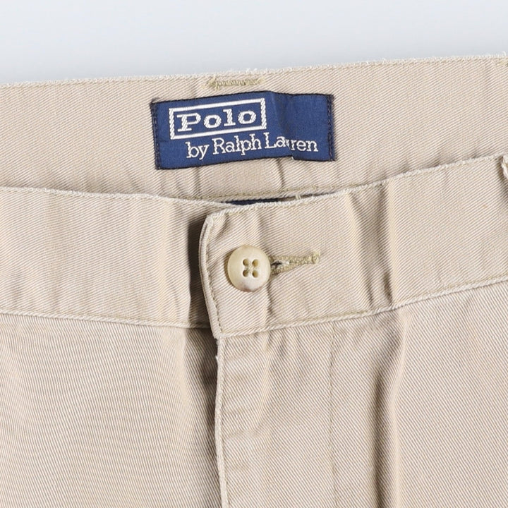 Ralph Lauren POLO by Ralph Lauren PHILIP PANT Chino pants for men, size W36 cotton Beige type Vintage Second Hand