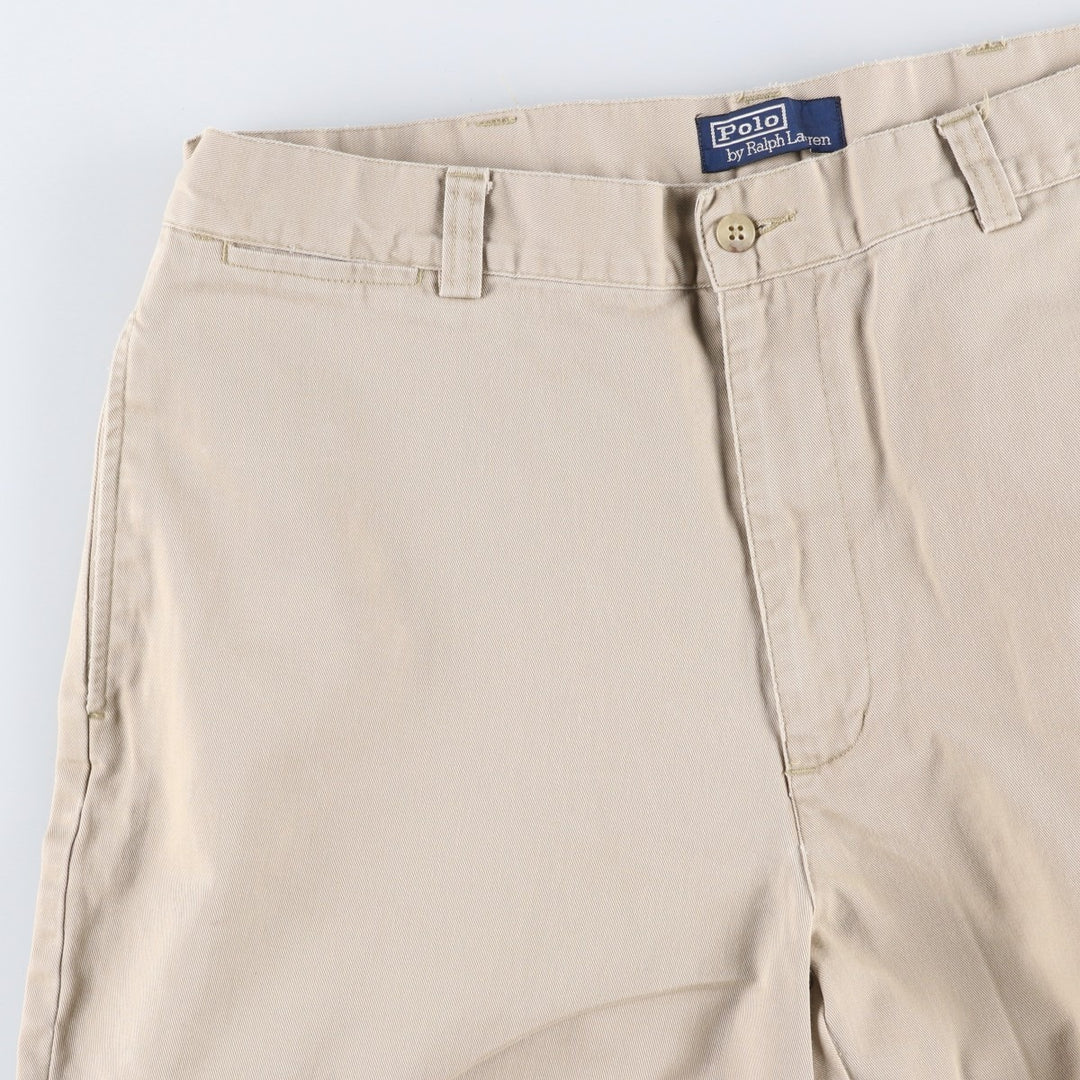 Ralph Lauren POLO by Ralph Lauren PHILIP PANT Chino pants for men, size W36 cotton Beige type Vintage Second Hand
