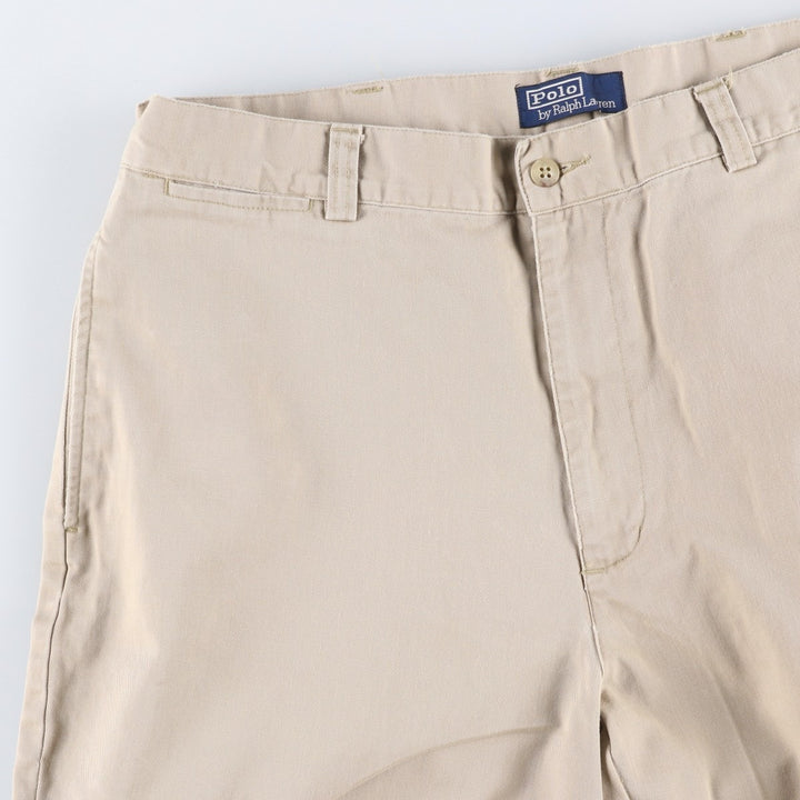 Ralph Lauren POLO by Ralph Lauren PHILIP PANT Chino pants for men, size W36 cotton Beige type Vintage Second Hand