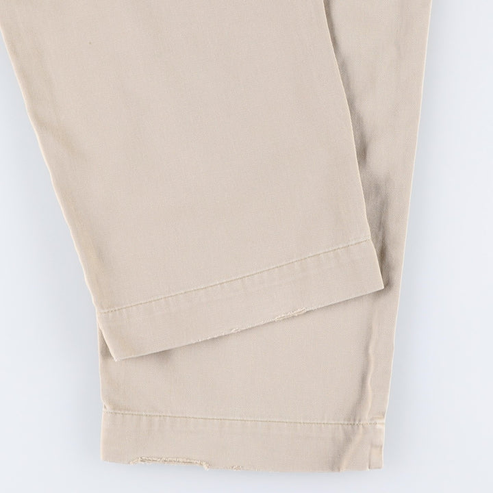 Ralph Lauren POLO by Ralph Lauren PHILIP PANT Chino pants for men, size W36 cotton Beige type Vintage Second Hand