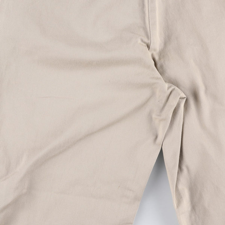 Ralph Lauren Polo Ralph Lauren Andrew Pant Two-pleat Chino Pants Men's Size W33 cotton Beige type Vintage Second Hand