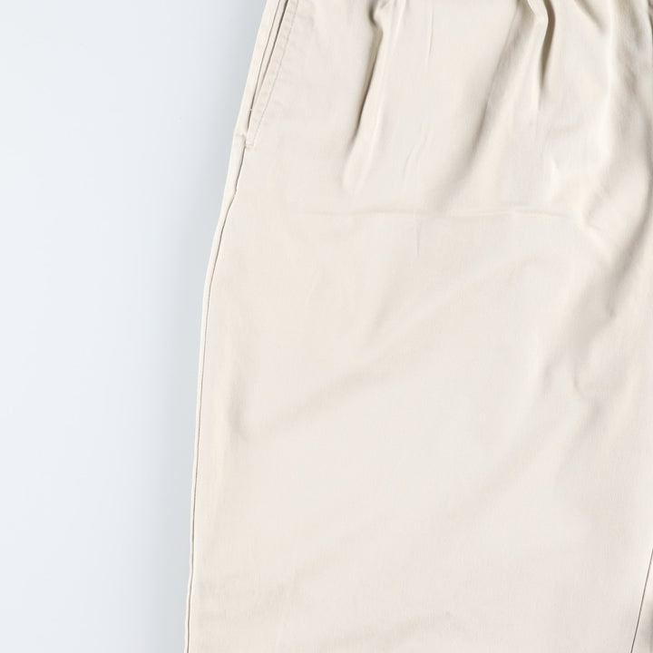 Ralph Lauren POLO by Ralph Lauren HAMMOND PANT, two-pleat chino pants, men's, w34 equivalent cotton Beige type Vintage Second Hand