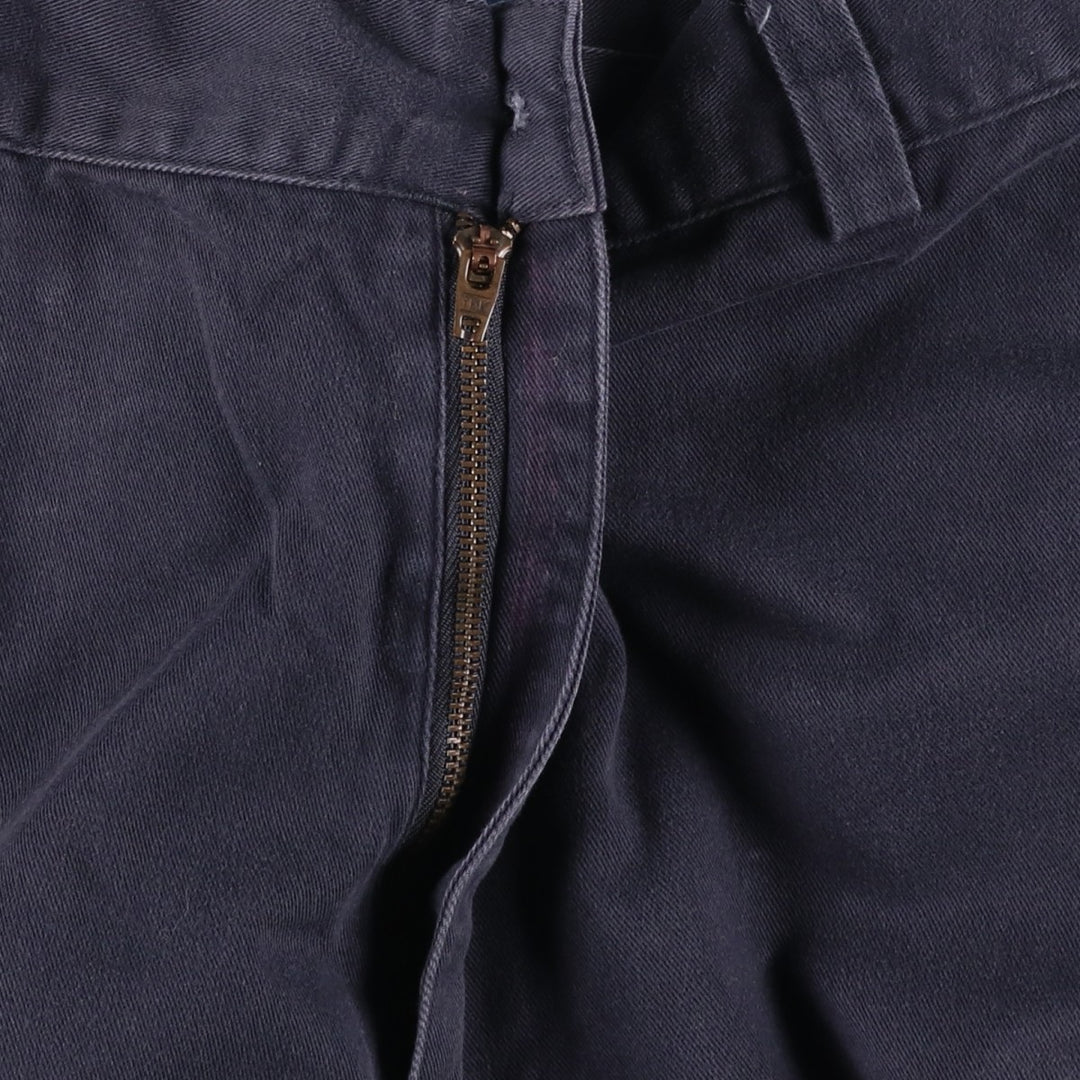 Ralph Lauren POLO by Ralph Lauren PHILIP PANT Chino pants for men, W35 equivalent cotton navy blue type Vintage Second Hand