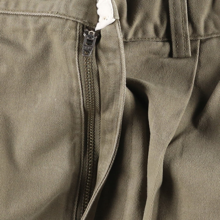 Ralph Lauren POLO by Ralph Lauren HAMMOND PANT, two-pleat chino pants, men's, w31 equivalent cotton Khaki type Vintage Second Hand