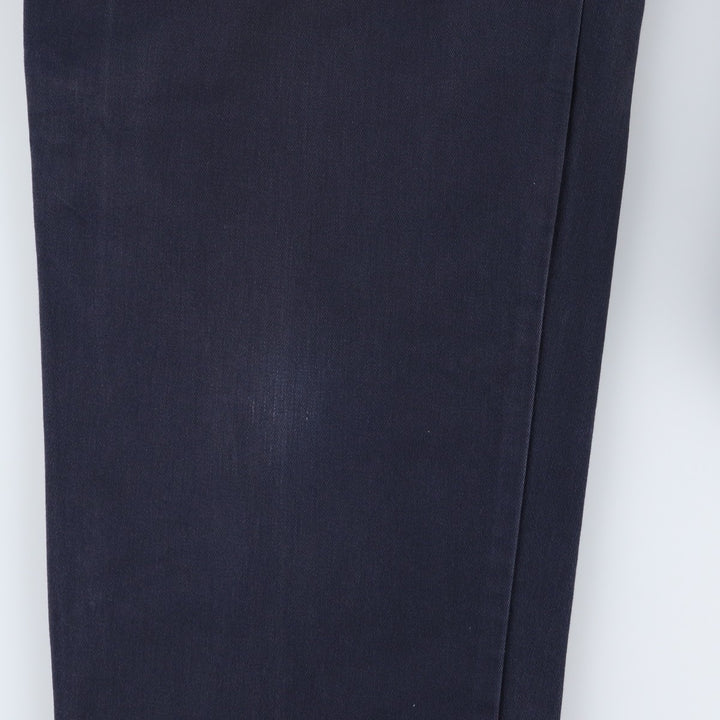Ralph Lauren Polo Ralph Lauren Andrew Pant Two-pleat Chino Pants Men's Size W34 cotton navy blue type Vintage Second Hand