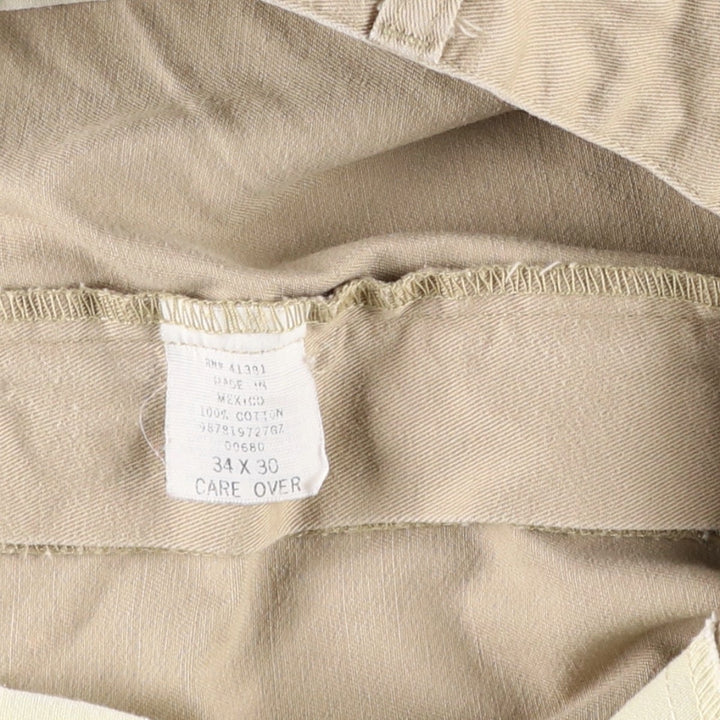 Ralph Lauren Polo Ralph Lauren Andrew Pant Two-pleat Chino Pants Men's Size W33 cotton Beige type Vintage Second Hand