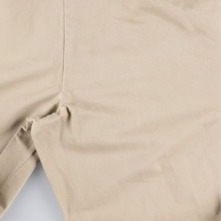 Ralph Lauren Polo Ralph Lauren Andrew Pant Two-pleat Chino Pants Men's Size W33 cotton Beige type Vintage Second Hand