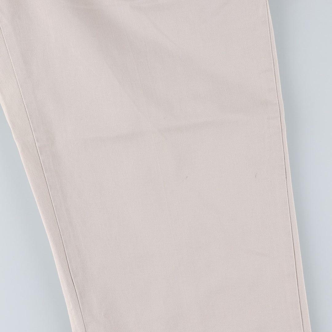 Ralph Lauren Polo Hammond Pant, two-pleat chino pants, men's size W32. cotton Beige type Vintage Second Hand