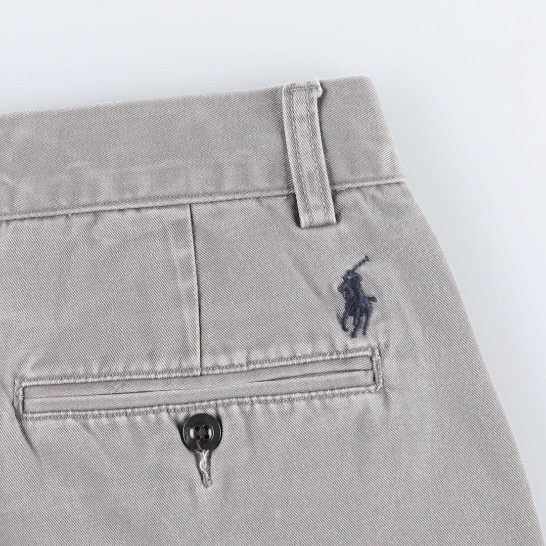 Ralph Lauren POLO by Ralph Lauren PRESTON PANT, Men's Chino Pants, Size W33 cotton gray type Vintage Second Hand