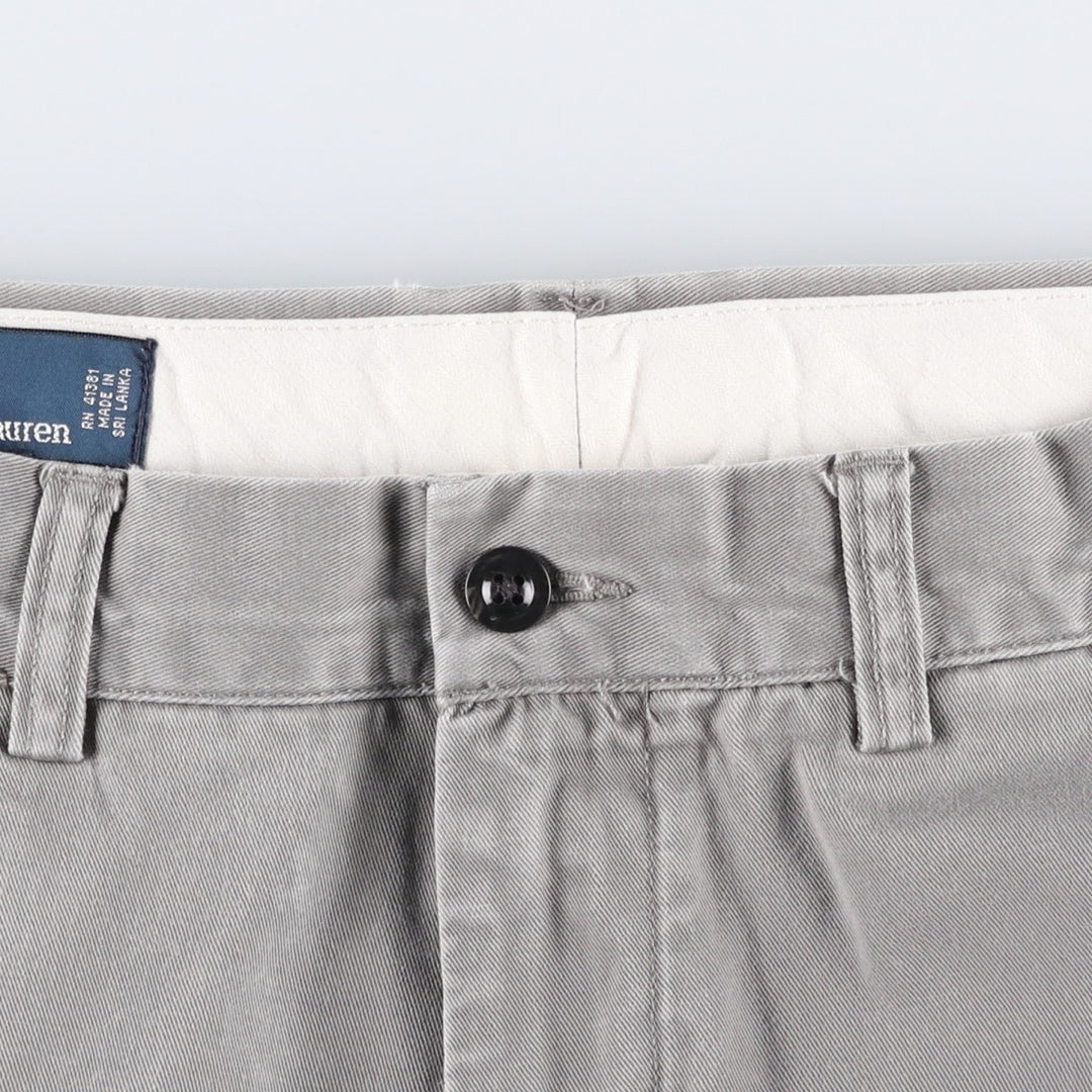 Ralph Lauren POLO by Ralph Lauren PRESTON PANT, Men's Chino Pants, Size W33 cotton gray type Vintage Second Hand
