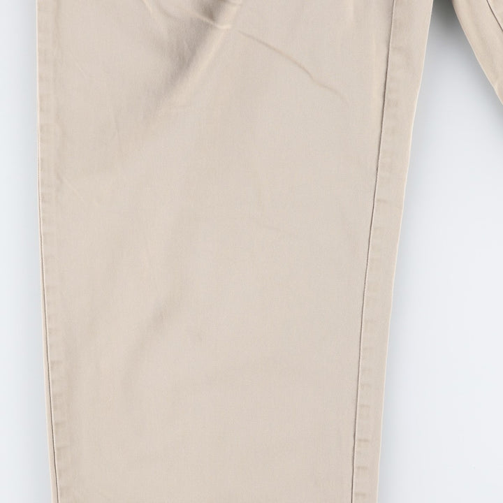 Ralph Lauren POLO by Ralph Lauren ANDREW PANT Two-pleat chino pants for men, equivalent to W33 cotton Beige type Vintage Second Hand
