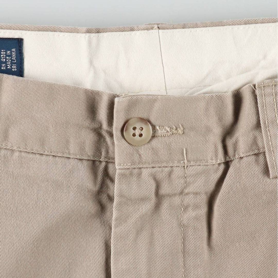 Ralph Lauren POLO by Ralph Lauren PROSPECT PANT Chino pants for men, equivalent to w34 cotton Beige type Vintage Second Hand