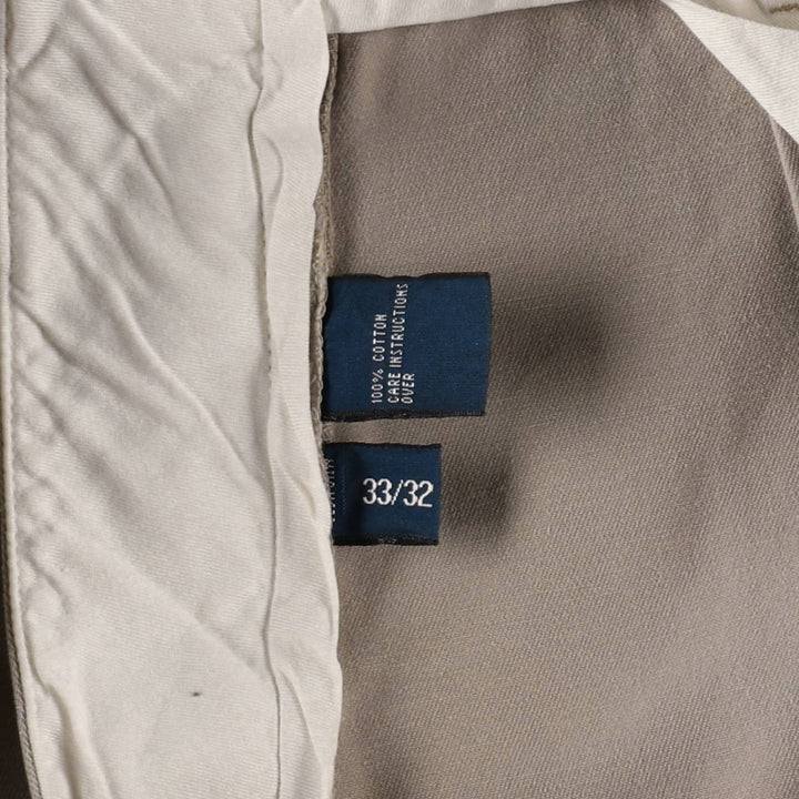 Ralph Lauren Polo Hammond Pant, two-pleat chino pants, men's size W34. cotton Beige type Vintage Second Hand