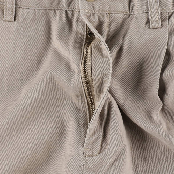 Ralph Lauren Polo Hammond Pant, two-pleat chino pants, men's size W34. cotton Beige type Vintage Second Hand