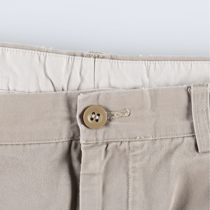 Ralph Lauren POLO by Ralph Lauren ANDREW PANT Two-pleat chino pants for men, equivalent to w36 cotton Beige type Vintage Second Hand