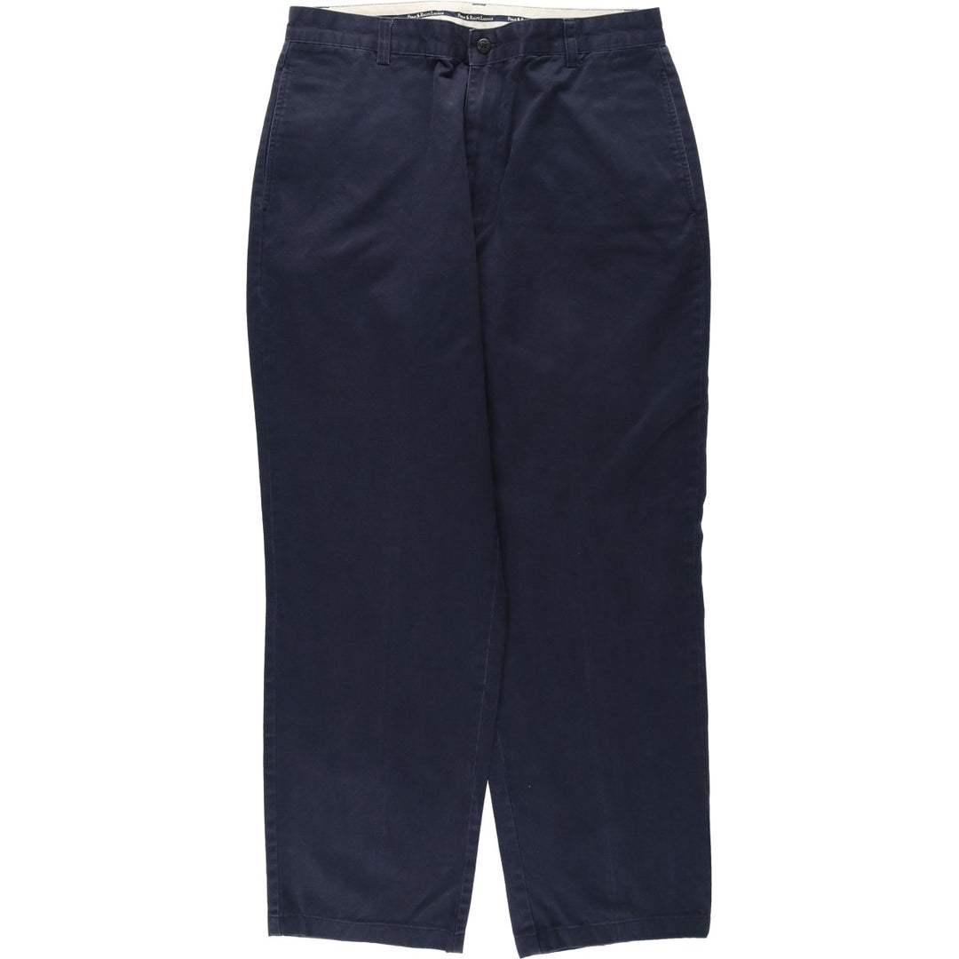 Ralph Lauren Polo Ralph Lauren GORDON PANT Chino Pants Men's W33 equivalent cotton navy blue type Vintage Second Hand