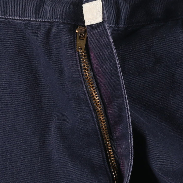 Ralph Lauren Polo Ralph Lauren GORDON PANT Chino Pants Men's W33 equivalent cotton navy blue type Vintage Second Hand