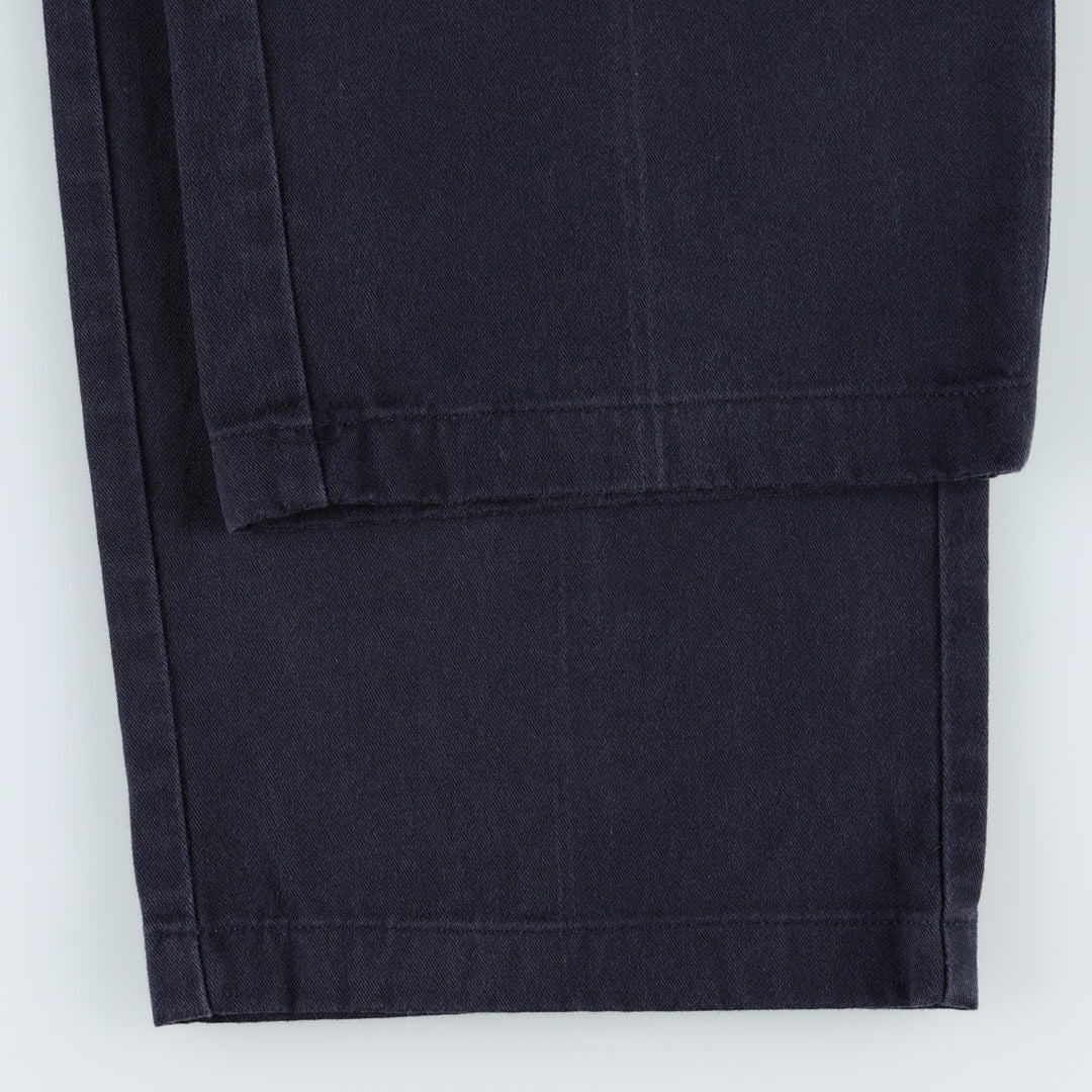 Ralph Lauren Polo Ralph Lauren GORDON PANT Chino Pants Men's W33 equivalent cotton navy blue type Vintage Second Hand