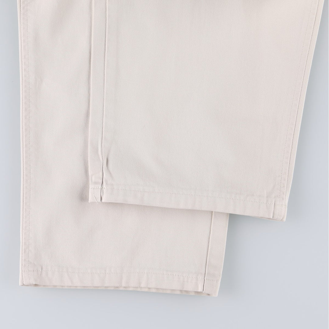 Ralph Lauren Polo by Ralph Lauren Two-Pleat Chino Pants, Men's Size W31 (approx.) cotton Beige type Vintage Second Hand