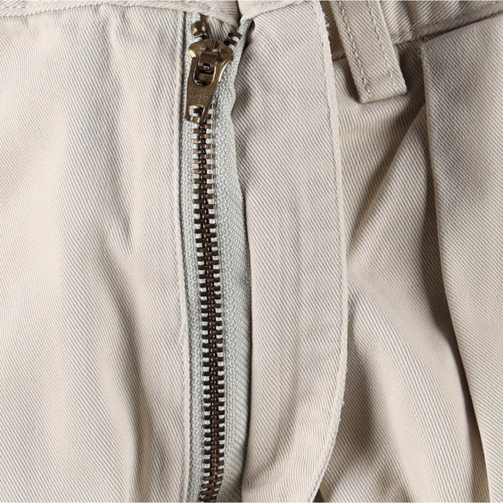 Ralph Lauren Polo Ralph Lauren Andrew Pant Two-pleat Chino Pants Men's Size W34 cotton Beige type Vintage Second Hand