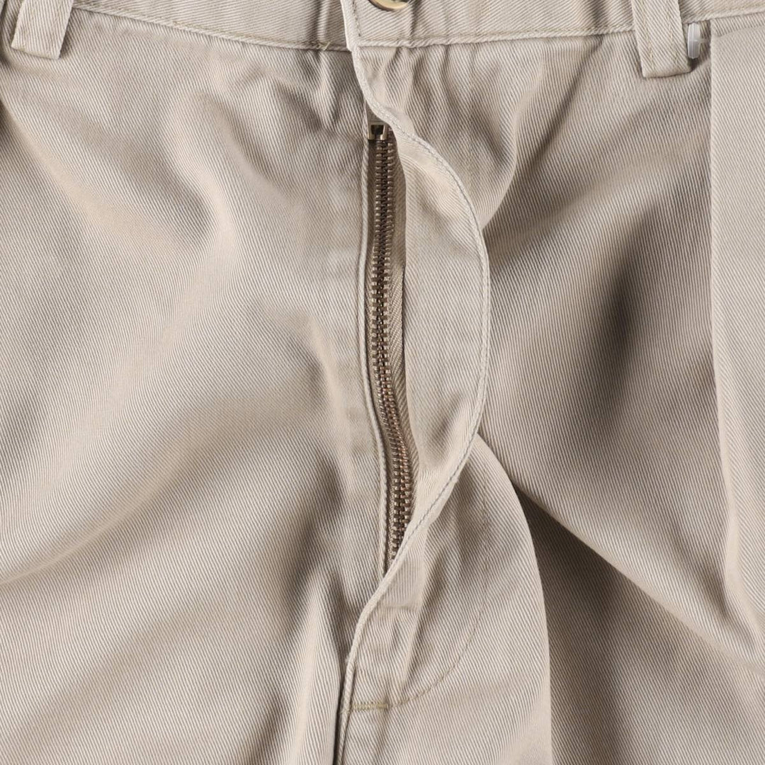 Ralph Lauren Polo Ralph Lauren Andrew Pant Two-pleat Chino Pants Men's Size W34 cotton Beige type Vintage Second Hand