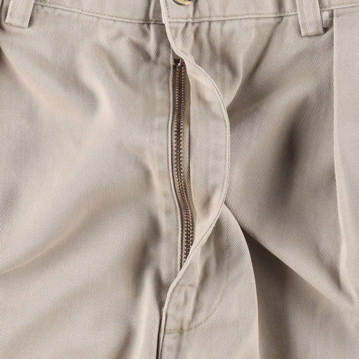 Ralph Lauren Polo Ralph Lauren Andrew Pant Two-pleat Chino Pants Men's Size W34 cotton Beige type Vintage Second Hand