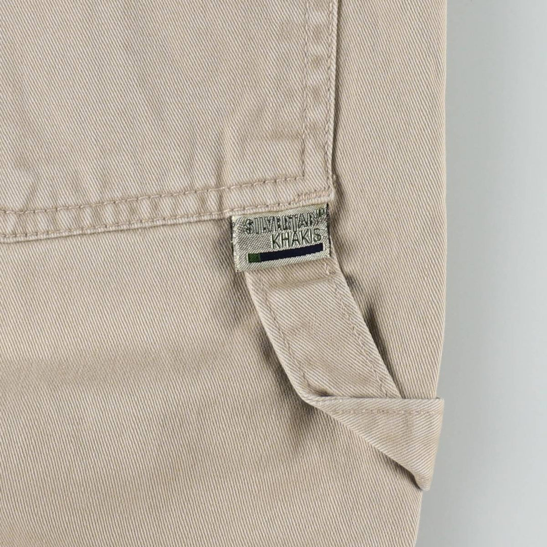 90'S Levi's Silver Tab Khakis Chino Pants Painter Pants Men's W34 (approx.) cotton Beige type Vintage Second Hand