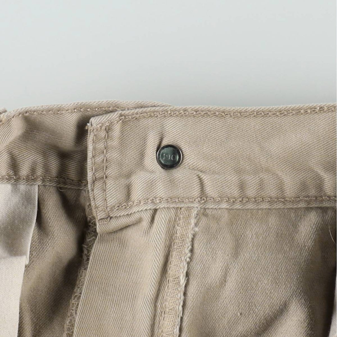 90'S Levi's Silver Tab Khakis Chino Pants Painter Pants Men's W34 (approx.) cotton Beige type Vintage Second Hand