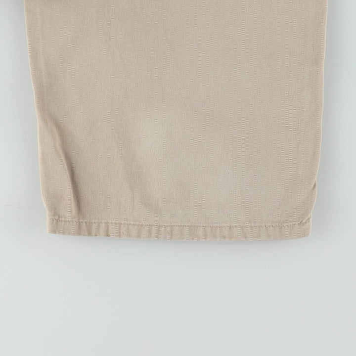 90'S Levi's Silver Tab Khakis Chino Pants Painter Pants Men's W34 (approx.) cotton Beige type Vintage Second Hand