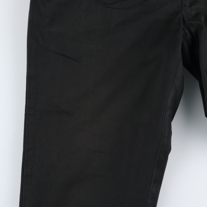 Ralph Lauren POLO by Ralph Lauren ANDREW PANT Two-pleat chino pants for men, equivalent to W34 cotton black type Vintage Second Hand