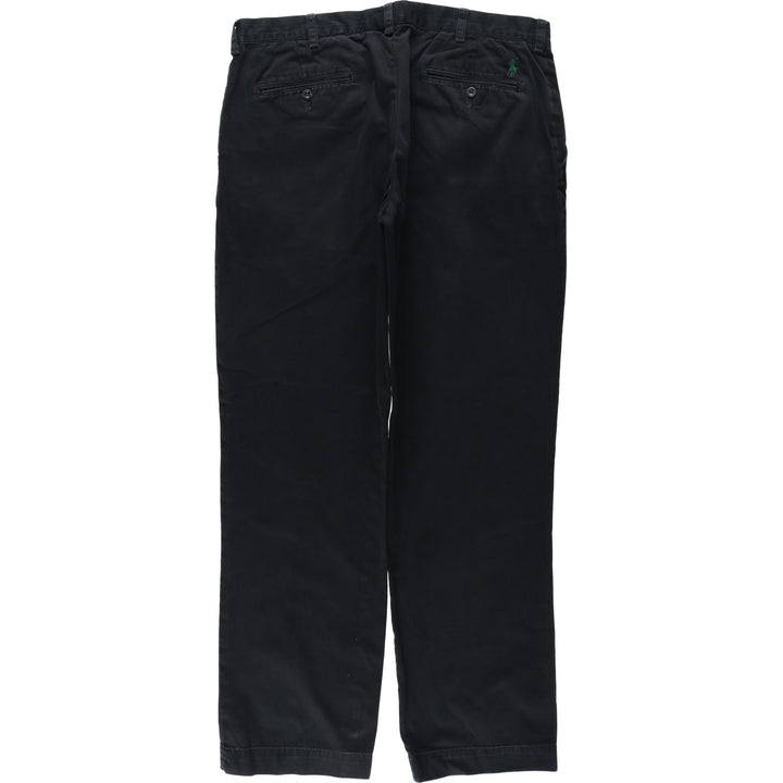 Ralph Lauren POLO by Ralph Lauren PRESTON PANT Chino pants for men, equivalent to w36 cotton black type Vintage Second Hand