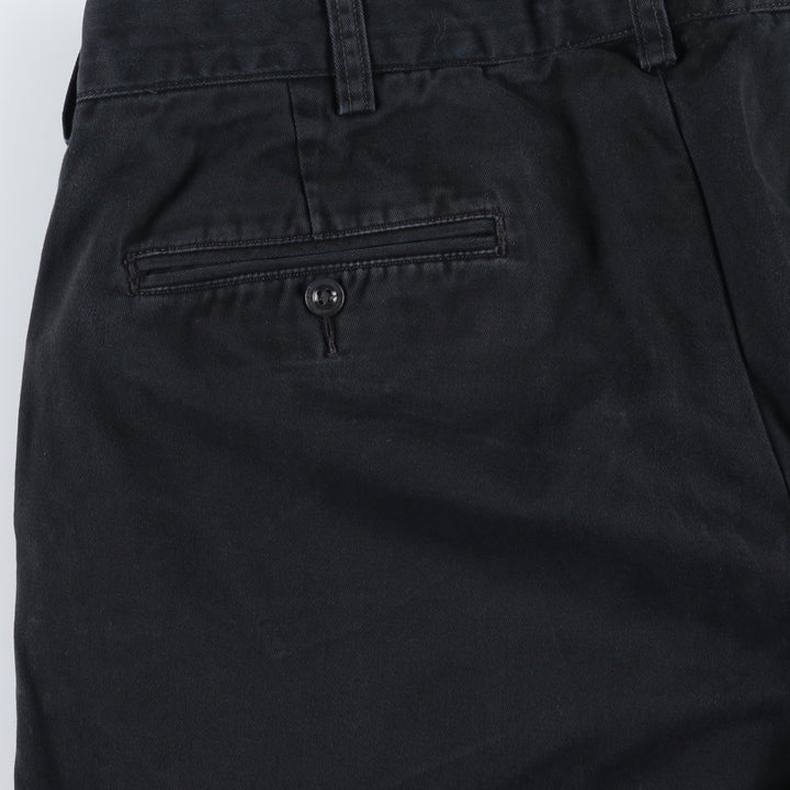Ralph Lauren POLO by Ralph Lauren PRESTON PANT Chino pants for men, equivalent to w36 cotton black type Vintage Second Hand