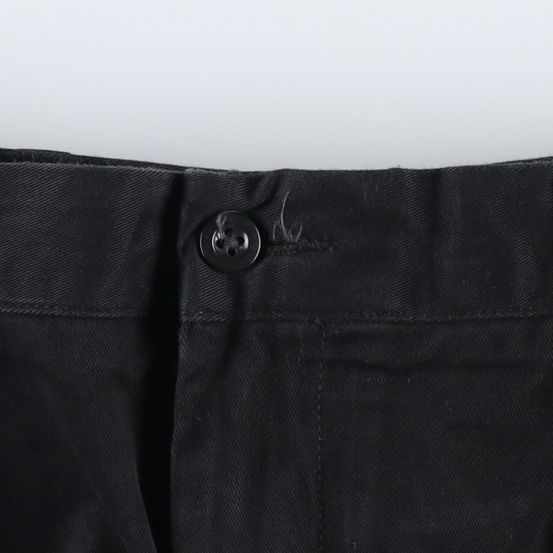 Ralph Lauren POLO by Ralph Lauren Two-pleat Chino Pants for Men, W34 equivalent cotton black type Vintage Second Hand