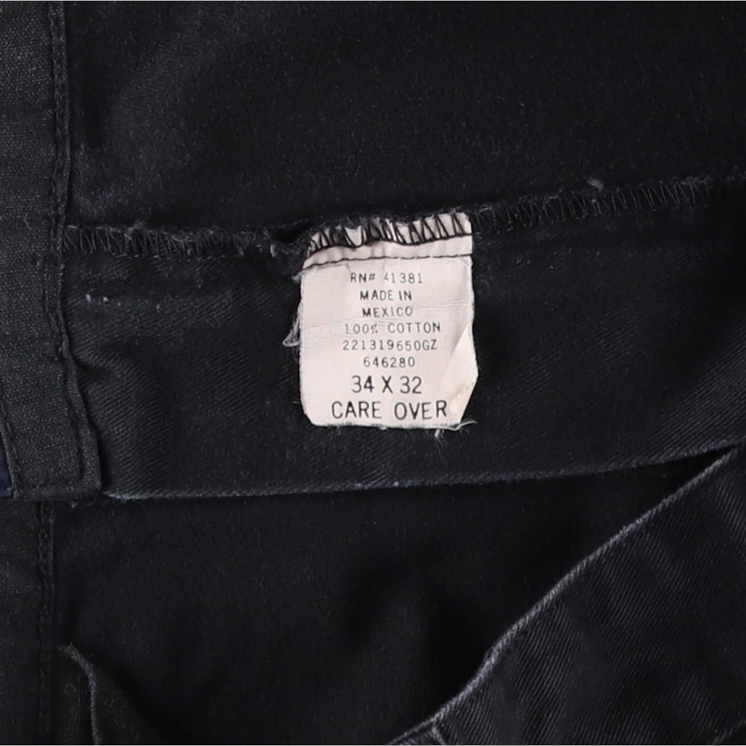 Ralph Lauren Polo Ralph Lauren Andrew Pant Two-pleat Chino Pants Men's Size W32 cotton black type Vintage Second Hand