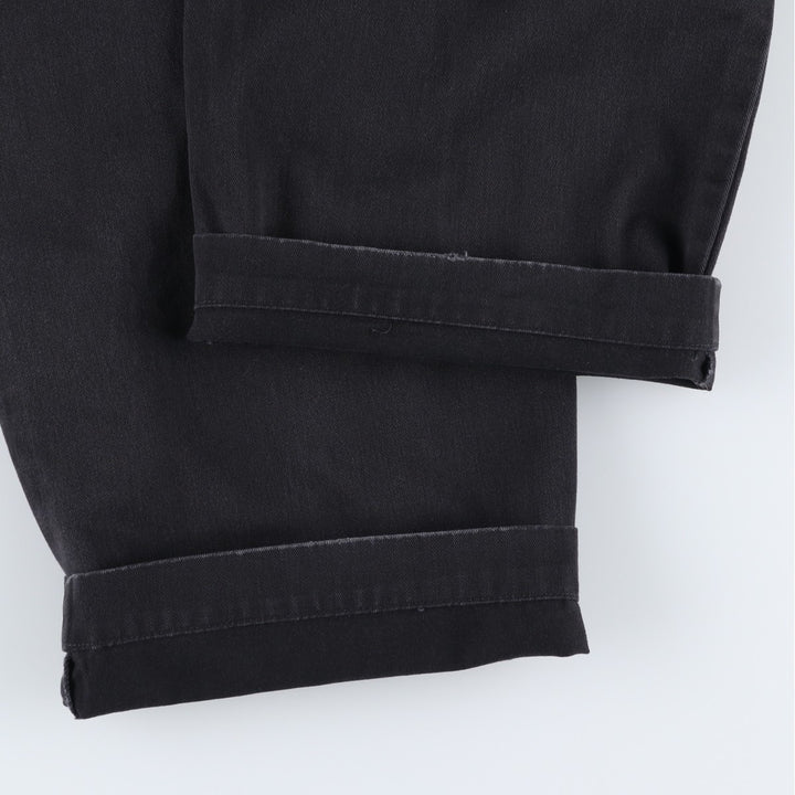 Ralph Lauren Polo Ralph Lauren Andrew Pant Two-pleat Chino Pants Men's Size W32 cotton black type Vintage Second Hand