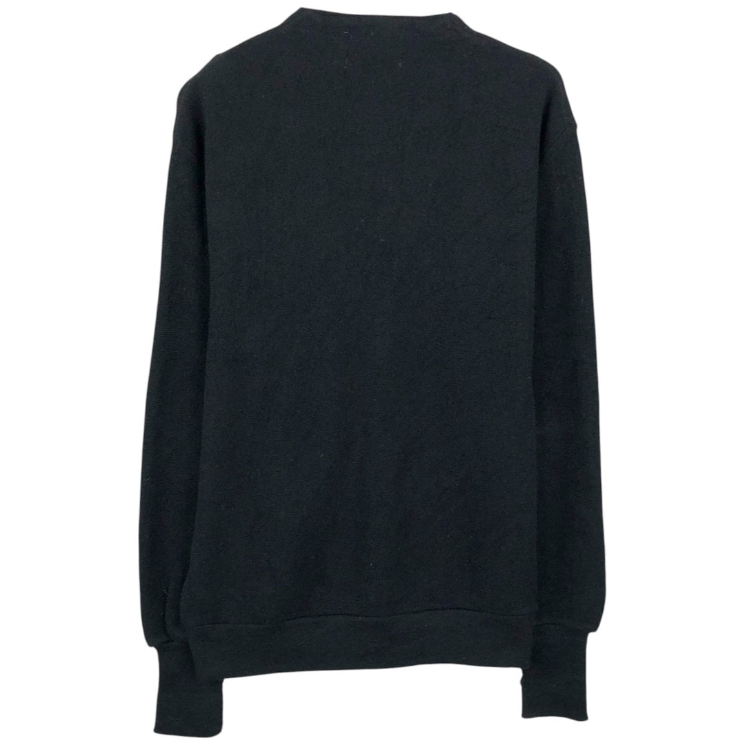 90'S PINNACLE Acrylic Knit Cardigan, Made in USA, Men's Size M (approx.), Vintage acrylic black type Vintage Second Hand