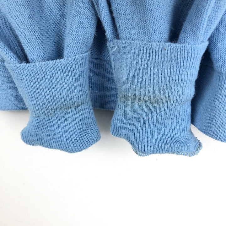 80'S MUNSINGWEAR GRAND SLAM Acrylic Knit Cardigan, Made in USA, Men's Size L (Equivalent), Vintage Oron Acrylic Blue type light blue Vintage Second Hand