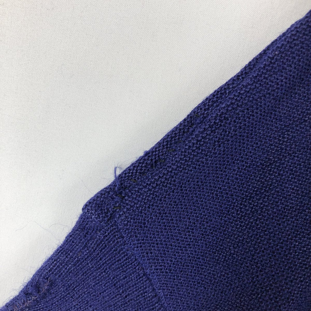 The Kimberton Acrylic Knit Cardigan, Men's Size L (approx.), Vintage Oron Acrylic navy blue type Vintage Second Hand