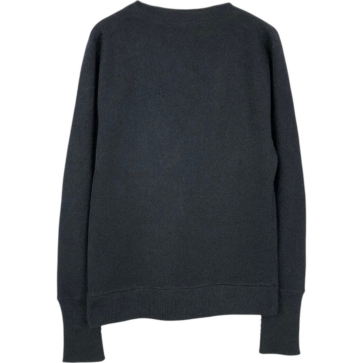 Brian MacNeil Acrylic Knit Cardigan, Large (equivalent to Men's L), Vintage acrylic black type Vintage Second Hand
