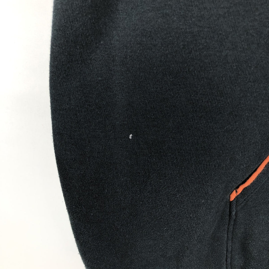 Harley-Davidson Advertising Pullover Hoodie, Men's XXL cotton black type Vintage Second Hand