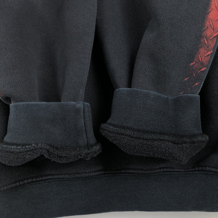 2000'S Harley-Davidson Advertising Pullover Hoodie, Men's Size L unclear black type Vintage Second Hand