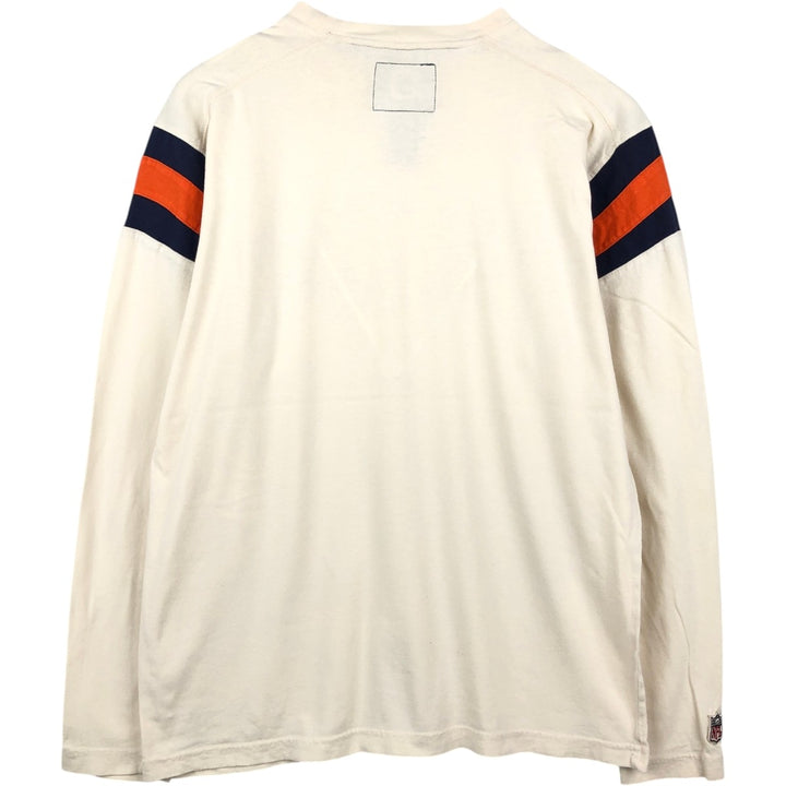 Reebok NFL Chicago Bears Long-Sleeve T-Shirt (Men's Size M) unclear ivory Vintage Second Hand
