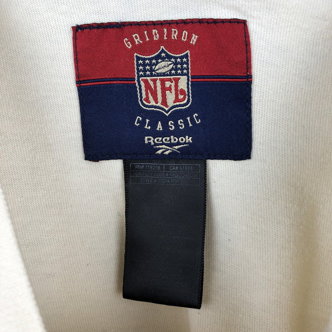 Reebok NFL Chicago Bears Long-Sleeve T-Shirt (Men's Size M) unclear ivory Vintage Second Hand