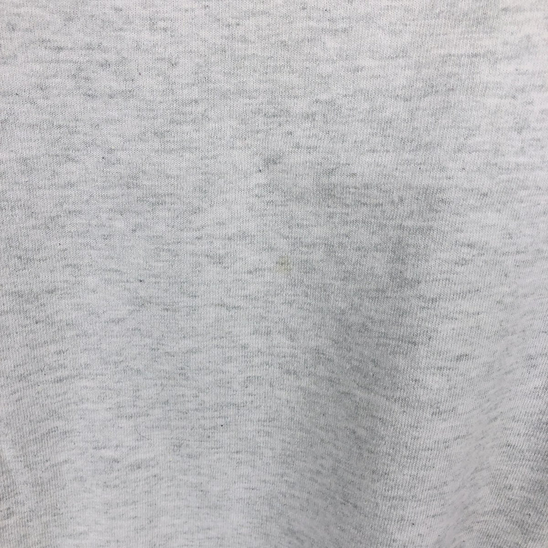 90'S Fruit of the Loom Long Sleeve T-Shirt, Made in USA, Men's Size L, Vintage cotton gray type Vintage Second Hand
