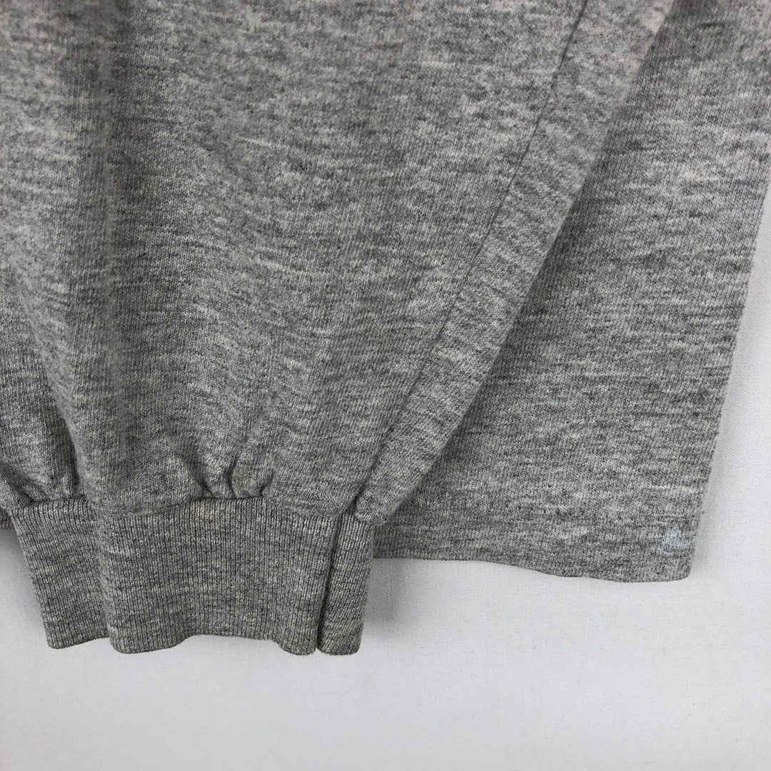 90'S Anvil Long-Sleeve T-Shirt, Made in USA, Men's XL (approx.), Vintage cotton gray type Vintage Second Hand