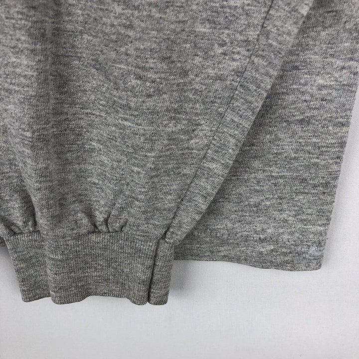 90'S Anvil Long-Sleeve T-Shirt, Made in USA, Men's XL (approx.), Vintage cotton gray type Vintage Second Hand