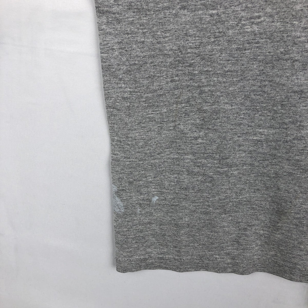 90'S Anvil Long-Sleeve T-Shirt, Made in USA, Men's XL (approx.), Vintage cotton gray type Vintage Second Hand