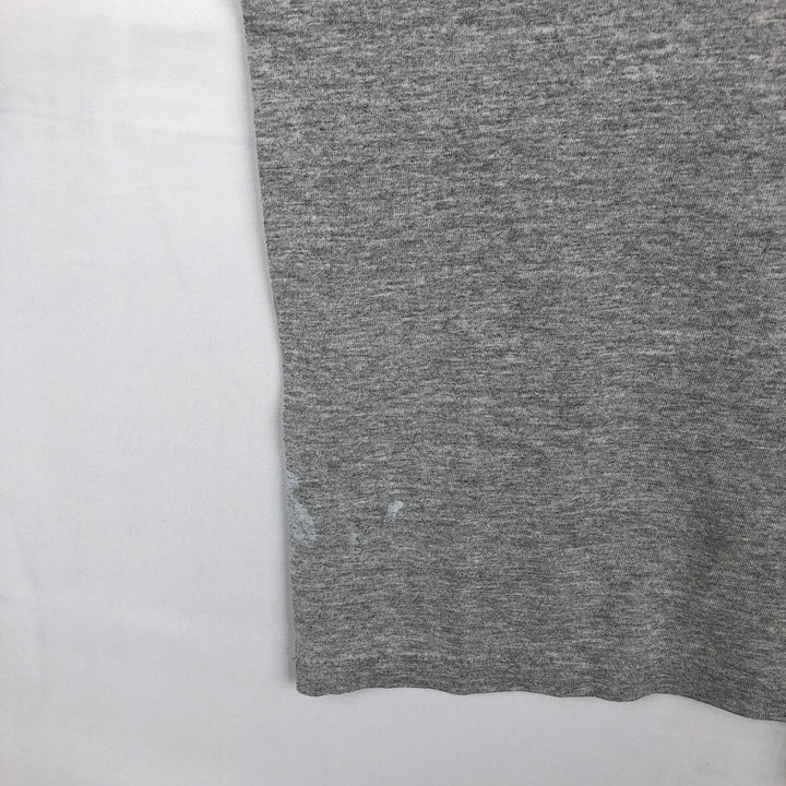 90'S Anvil Long-Sleeve T-Shirt, Made in USA, Men's XL (approx.), Vintage cotton gray type Vintage Second Hand